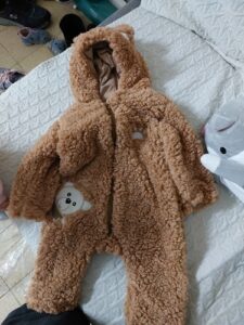 Teddy Bear Baby Jumpsuit photo review