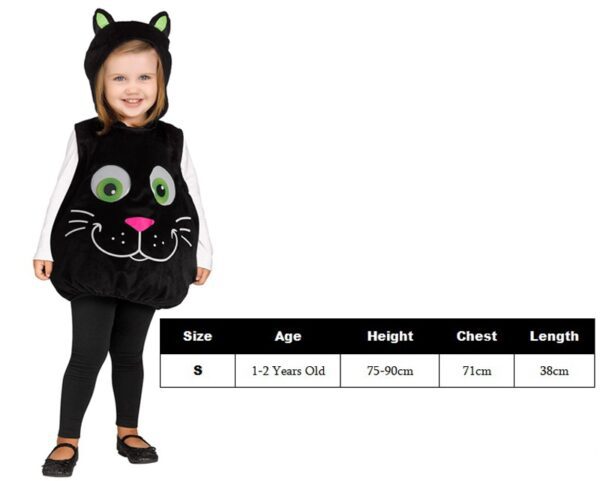 Halloween Cartoon Cat Cute Outfit - juniorhaul