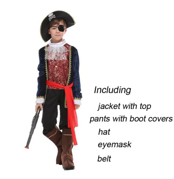 Kids Pirate Cosplay Costume
