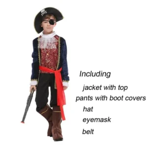Kids Pirate Cosplay Costume