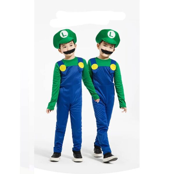 Kid Boys Super Mario Family Matching Outfits