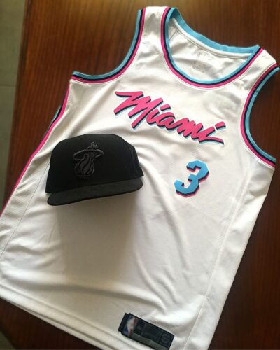 Kids Miami Heat Wade Jersey I 2PCs NBA Outfit photo review