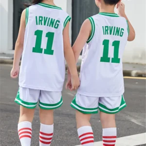 Kids Boston Celtics Jersey I 2PCs NBA Outfit - Image 5