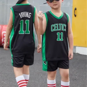 Kids Boston Celtics Jersey I 2PCs NBA Outfit - Image 10