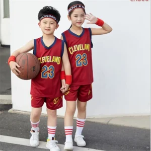 Kids Cleveland Cavaliers Jersey I 2PCs NBA Outfit