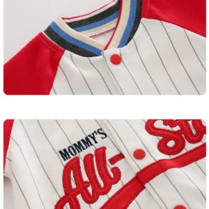All-Star Baby Baseball Romper - Image 5