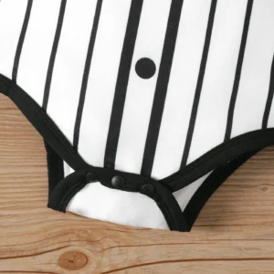 Original 28 Baby Striped Romper - Image 3