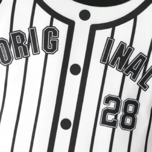 Original 28 Baby Striped Romper - Image 4