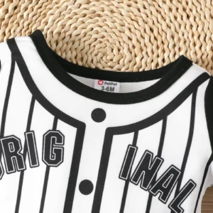 Original 28 Baby Striped Romper - Image 5