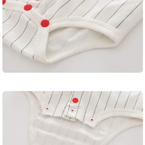 All-Star Baby Baseball Romper - Image 7