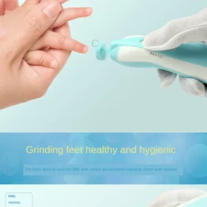 Baby Electric Nail Trimmer I Safe & Effortless Nail Care - Image 10