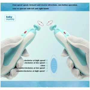 Baby Electric Nail Trimmer I Safe & Effortless Nail Care - Image 13