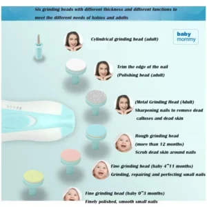 Baby Electric Nail Trimmer I Safe & Effortless Nail Care - Image 14