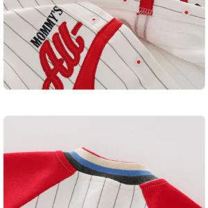 All-Star Baby Baseball Romper - Image 8