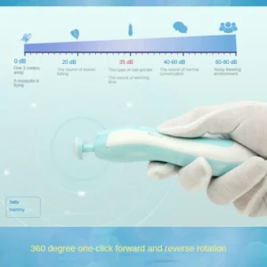 Baby Electric Nail Trimmer I Safe & Effortless Nail Care - Image 11