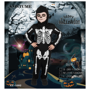 Kids Rainbow Skeleton Costume - Image 6