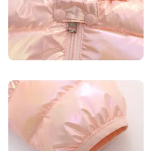 Kids Shiny Down Jacket - Image 4