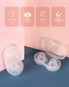 1 Pair Silicone Inverted Nipple Aspirator Corrector - Image 11