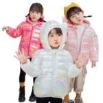 Kids Shiny Down Jacket