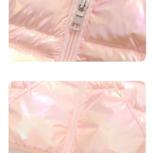 Kids Shiny Down Jacket - Image 5