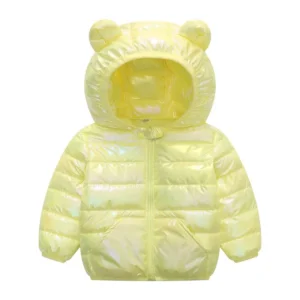 Kids Shiny Down Jacket - Image 17