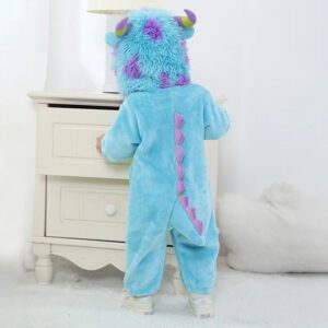 Baby Three Eye Monster Jumpsuit - Image 3