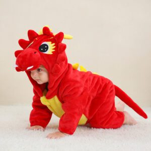 Red Dragon Baby Jumpsuit - Image 3