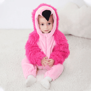 Infant Flamingo Costume - Unisex Outfit - Image 4