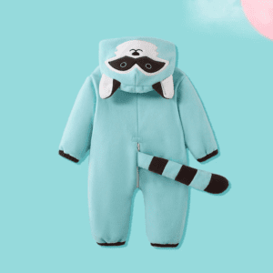 Infant Raccoon Onesie - Image 3