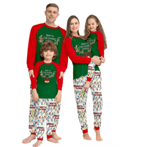 Christmas Tree & Reindeer Family Pajamas - Image 6
