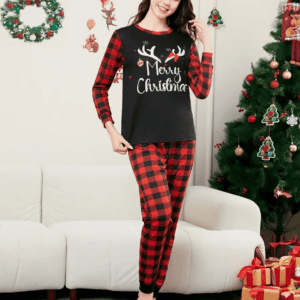 Merry Christmas Deer Family Pajamas - Image 4