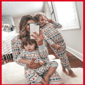 Modern Christmas Family Pajamas - Image 7