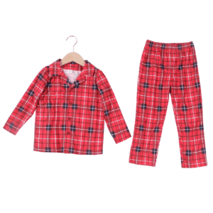 Plaid Christmas Family Pajamas - Image 4