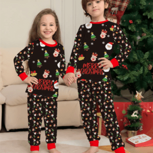 Christmas Elk Family Pajamas - Image 3