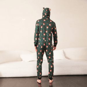 Reindeer Hooded Onesie Family Pajamas - Image 19