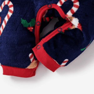 Christmas Pattern Baby Onesies - Image 5
