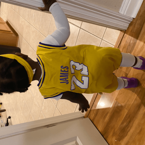 Kids NBA Basketball Jersey Romper photo review