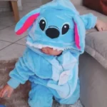 Baby Stitch Onesie I Fluffy jumpsuit photo review