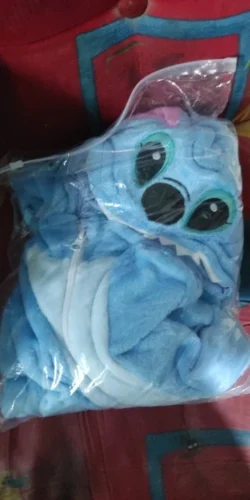 Baby Stitch Onesie I Fluffy jumpsuit photo review