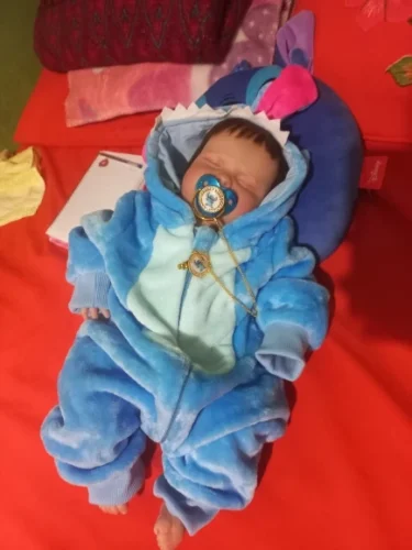 Baby Stitch Onesie I Fluffy jumpsuit photo review