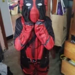 Kids Deadpool Cosplay Costume Set photo review