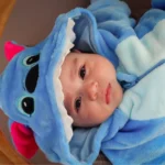 Baby Stitch Onesie I Fluffy jumpsuit photo review