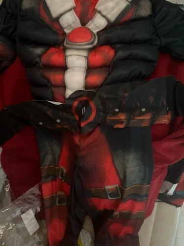 Kids Deadpool Cosplay Costume Set photo review