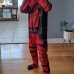 Kids Deadpool Cosplay Costume Set photo review