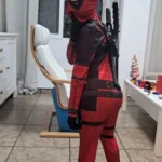 Kids Deadpool Cosplay Costume Set photo review