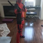 Kids Deadpool Cosplay Costume Set photo review