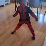 Kids Deadpool Cosplay Costume Set photo review