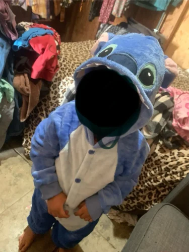 Baby Stitch Onesie I Fluffy jumpsuit photo review