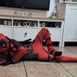 Kids Deadpool Cosplay Costume Set photo review