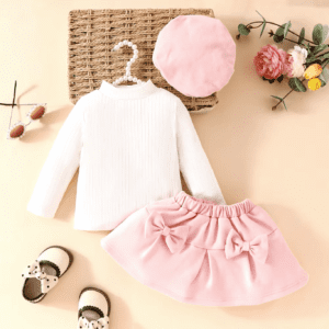 Baby Girl 3-Piece Outfit Set - Image 3